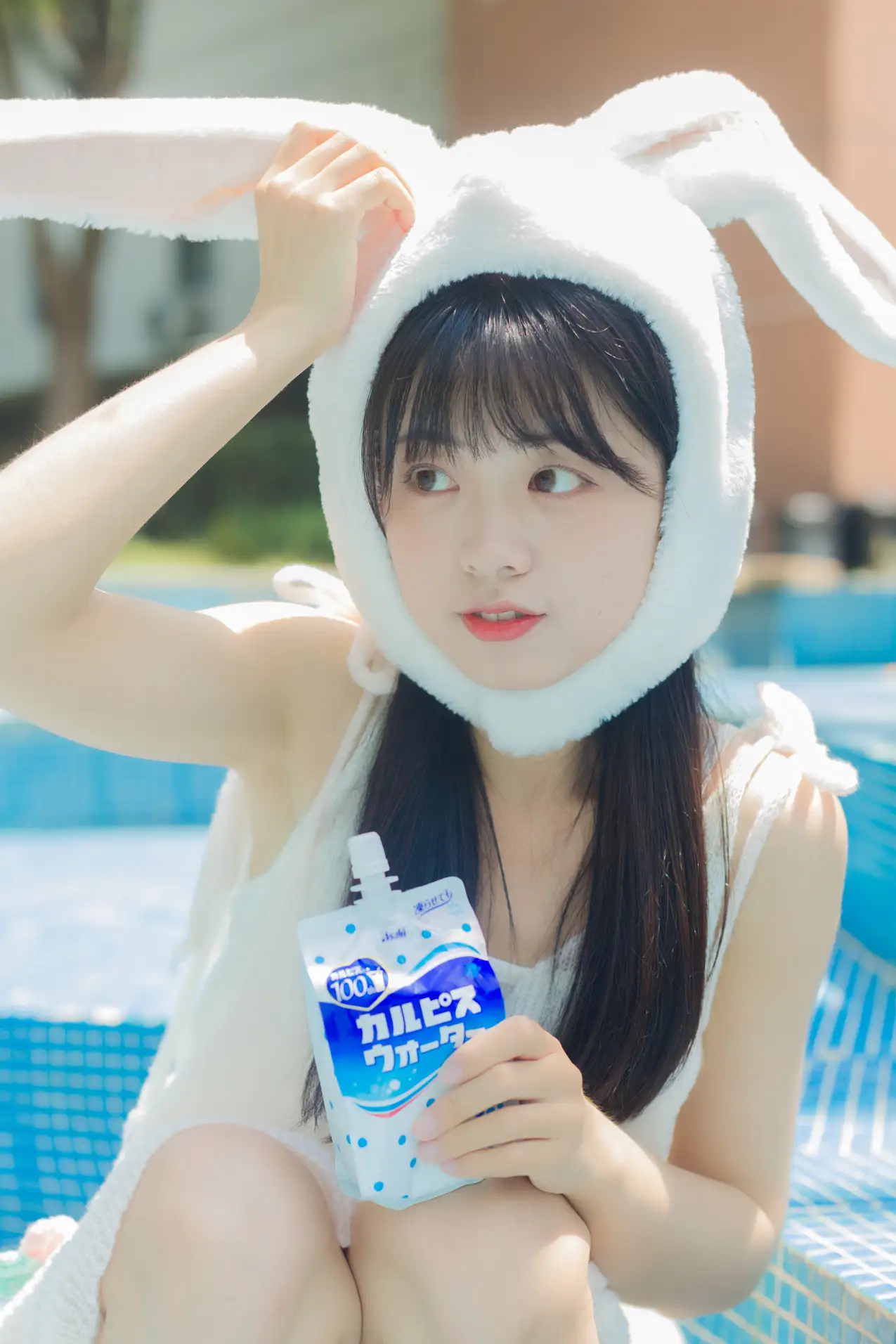 [YITUYU] 2022.07.09 Vol.1429 – Rabbit in the Summer Pool Cute bubbles#[36P]-28